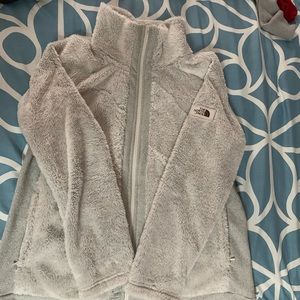 North Face furry full zip
